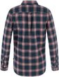 Övik Classic Flannel Shirt W Dark Navy-Ash Rose