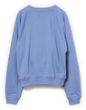 888007-02 Oversize mikina s logem Modrá