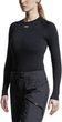 ENERGY ACCUMULATOR 4.0 SHIRT ROUND NECK LG SL WMN Opal Black/Arctic White