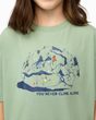 Base T-Shirt Climbing Kids willow