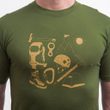 MERINO ACTIVE HIKING pánské triko kr.rukáv safari green