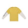 SKYLINE FAKIE RIDE TEE STRIPE BUTTER