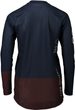 W's MTB Pure LS Jersey Turmaline Navy/Axinite Brown