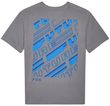 W Elevated Ss Tee Steel Grey