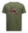 Mantra T-Shirt M Cypress/Mountain Red