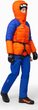 Eiger Nordwand Advanced Down IN Hooded Jacket Women eiger orange-eiger blue