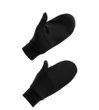 HotWool liner mittens Jet Black