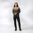 Övik Knit Sweater W Fossil-Suede Brown
