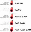 KARV Cam 6.5mm red