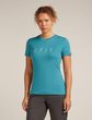 Women Mer 150 Tech Lite SS Tee Snow Day TOPAZ