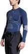 ENERGY ACCUMULATOR 4.0 SHIRT ROUND NECK LG SL MEN Marine/Optical White