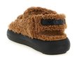 SHEARLING SANDAL, COGNAC