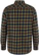 Skog Relaxed Shirt M Laurel Green-Dark Navy