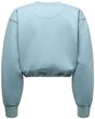 Heritage Logo Crop Sweater W Limestone/Night Sky