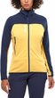 FUSION GRID JKT W SUNFLOWER/SAPHIR