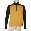 COOLMAX THERMO pánská mikina zip mustard/černá
