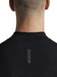 MIGHTYWOOL SHIRT LS 1/2 ZIP MEN X Black