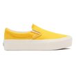UA CLASSIC SLIP-ON PLATFORM (TWILL), FREESIA/BLANC DE BLANC