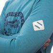 MERINO UPPER OUTDOORS pánská mikina klokanka mint blue