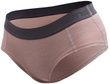 MERINO AIR 3-PACK dámské kalhotky černá/dusty pink/port red