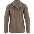 Keb Fleece Hoodie W Suede Brown