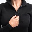 MERINO EXTREME UP dámská mikina dl.rukáv zip černá
