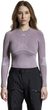 ENERGY ACCUMULATOR 4.0 SHIRT ROUND NECK LG SL WMN Dusty Lavender/Arctic White