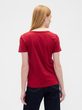 843328-01 Tričko s logem Červená