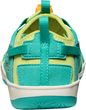 MOXIE SANDAL YOUTH, bright aqua/bright marigold