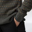 Övik Knit Sweater W Fossil-Suede Brown