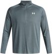 UA Tech Textured 1/2 Zip 587-BLU