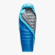 Trek -1C Down Sleeping Bag Long, Snorkel Blue