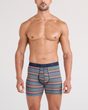 QUEST QUICK-DRY MESH BOXER BRIEF FLY 2PK harvest stripe/maritime