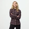 Övik Classic Flannel Shirt W Mais Yellow-Fossil