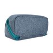 SQUARE ZIP POUCH M navy