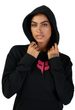 W Fox Head Fleece Po Black/Pink