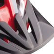 420327 SOLSTICE SILVER/RED - Cyklo přilba