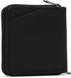 RFIDSAFE ZIP AROUND WALLET jet black