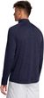 UA Tech Textured 1/2 Zip-BLU