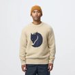 Fjällräven Logo Knit Sweater M Dark Navy
