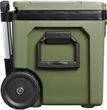 Easy-Carry Outdoor Wheeled Cooler 47,3 l/50QT Dried Pine