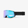 SNOWCRAFT HiPER Goggle - Black/Green - Mirror Green Lens
