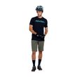 SKYLINE RIDE TEE SIGNATURE BLACK / REAL TEAL
