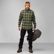Värmland Heavy Flannel Shirt M, Green-Deep Forest