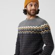 Övik Knit Sweater M Dark Oak-Navy