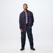 Skog Relaxed Shirt M Laurel Green-Dark Navy