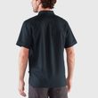 Övik Travel Shirt SS M Dark Navy