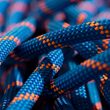 7.5 Alpine Sender Dry Rope 50m blue-vibrant orange