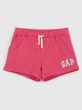 890984-01 Dětské kraťasy s logem Růžová
