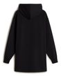 FLEECE DRESS Black
